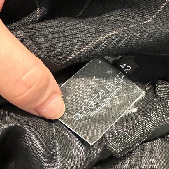 Annette Gortz Virgin Wool Skirt Size 42 - Picture 6 of 7